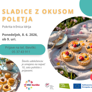 Sladice z okusom poletja 