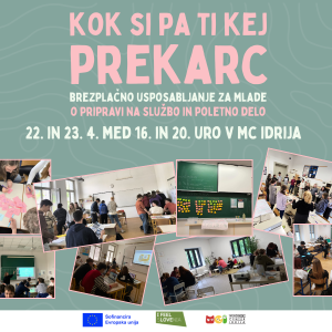 USPOSABLJANJE ZA MLADE