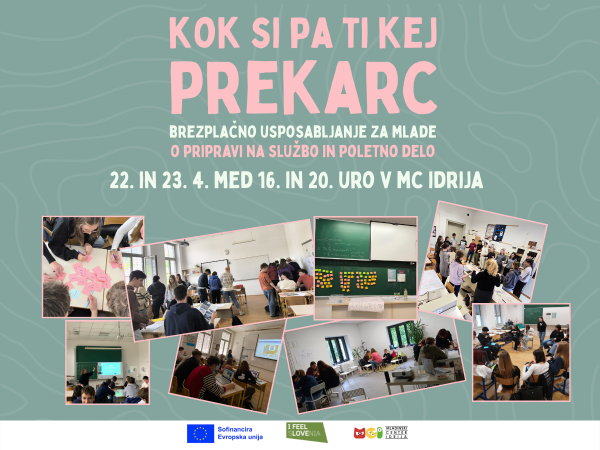 USPOSABLJANJE ZA MLADE